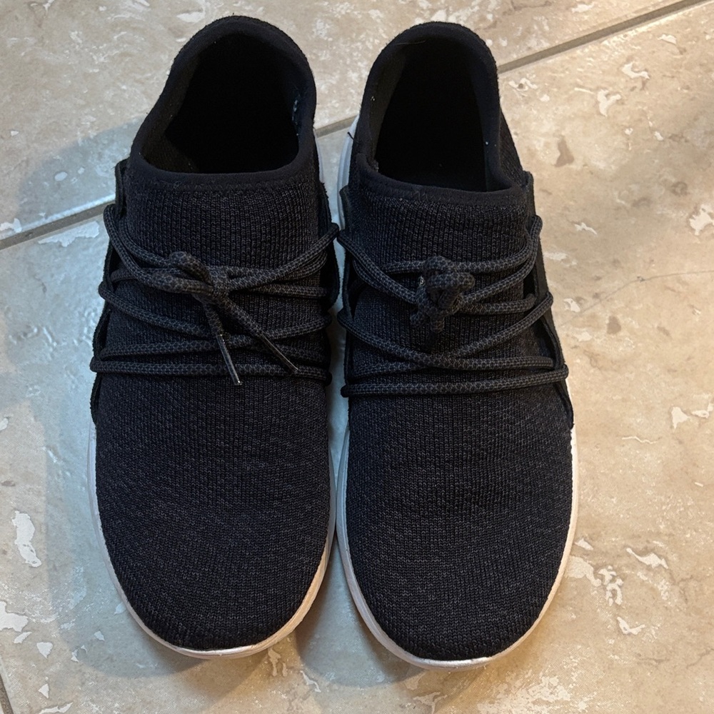 Vessi Black Knit Women’s Sneakers